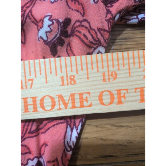 OLD NAVY Dress M Tallfloral Tiered Midi Maxi Puff Sleeve Peasant Cottagecore - Picture 8 of 9